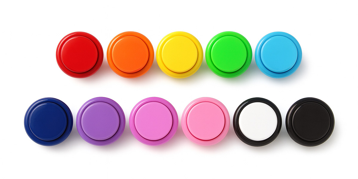 Colorful Arcade Buttons